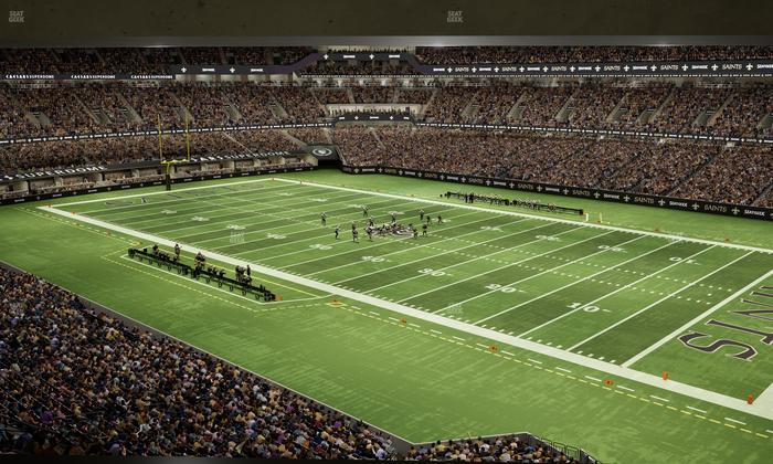Caesars Superdome - Section Suite 358 Seat View