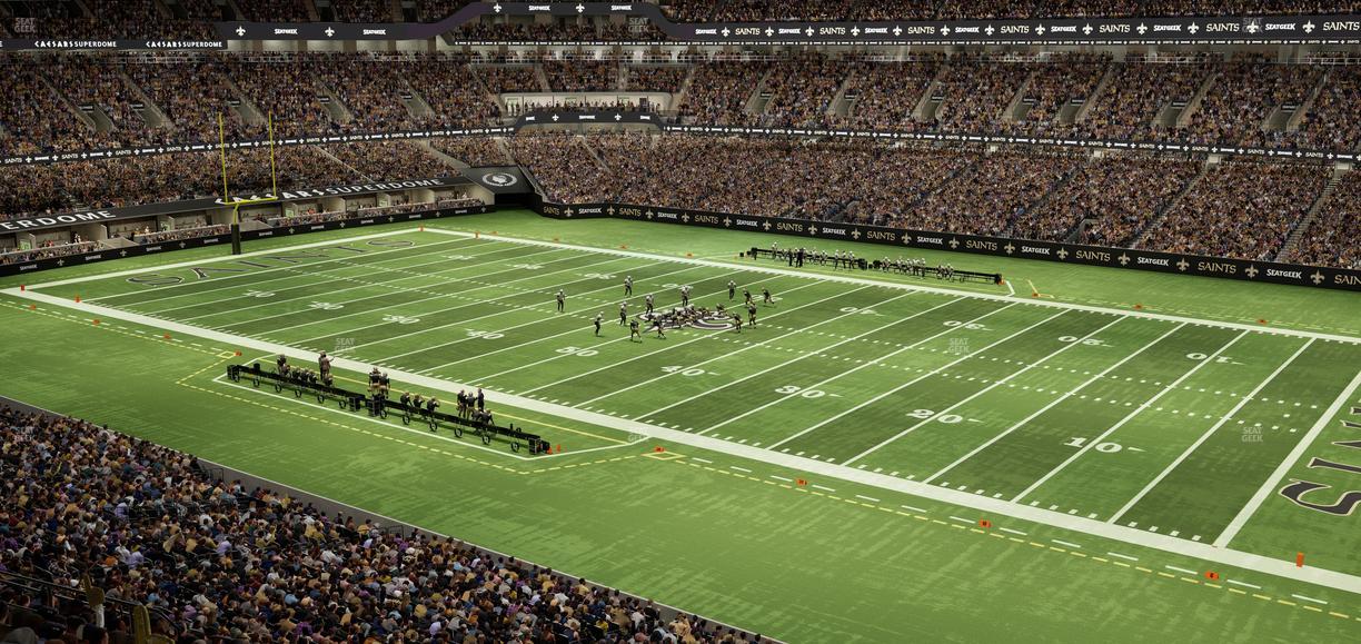 Caesars Superdome - Section Suite 360 Seat View