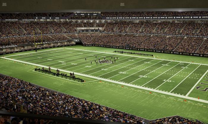 Caesars Superdome - Section Suite 360 Seat View