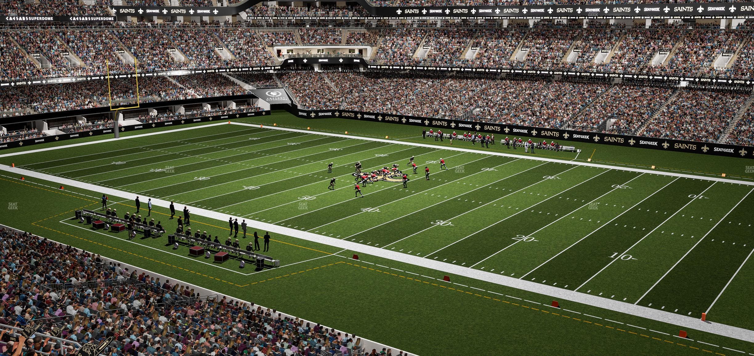 Caesars Superdome - Section Suite 360 Seat View