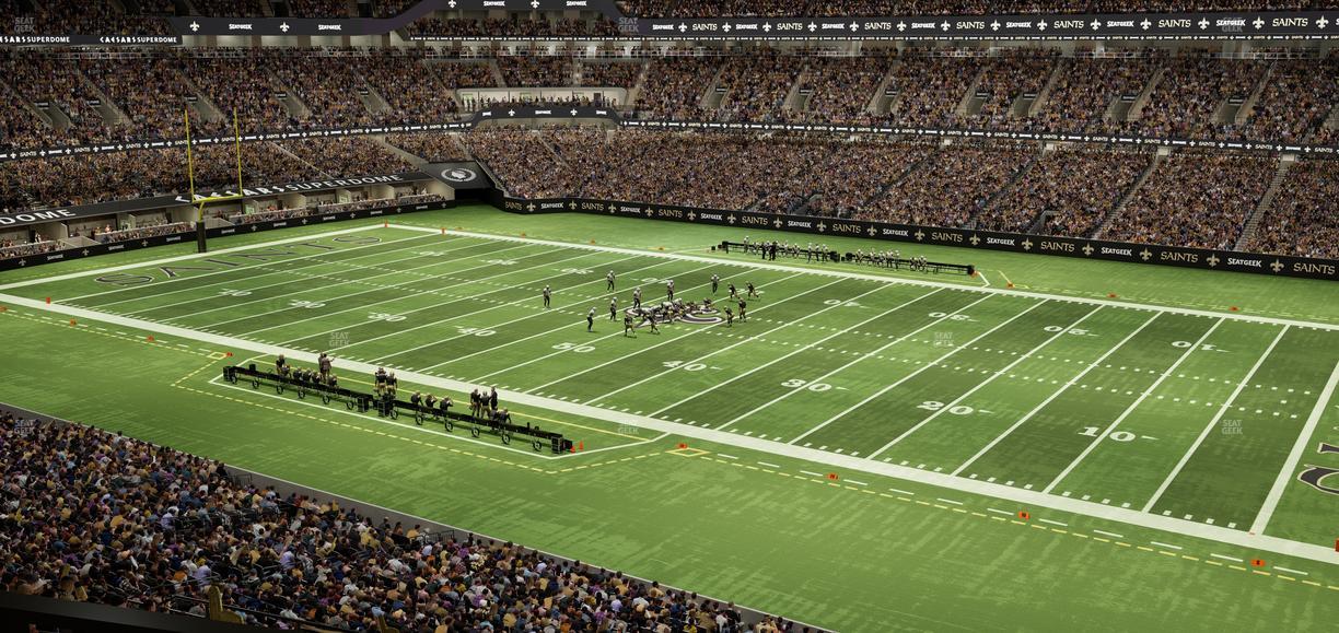 Caesars Superdome - Section Suite 361 Seat View