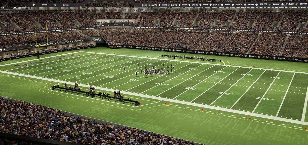 Caesars Superdome - Section Suite 362 Seat View