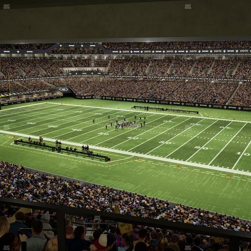 Caesars Superdome - Section Suite 362 Seat View