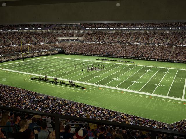 Caesars Superdome - Section Suite 362 Seat View