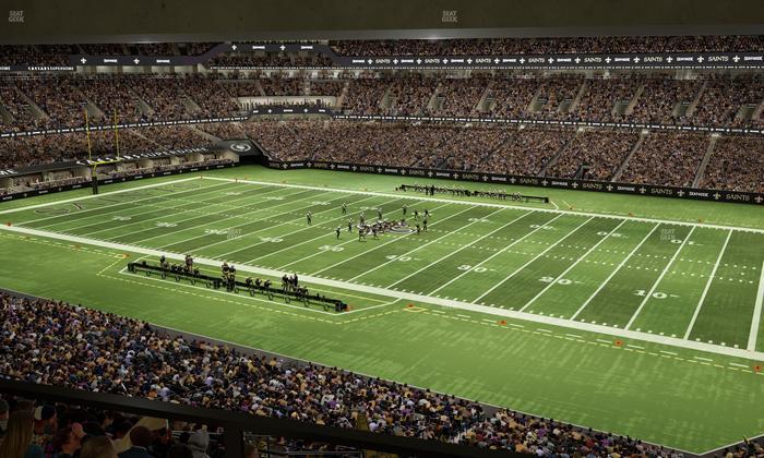 Caesars Superdome - Section Suite 362 Seat View