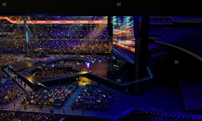 Caesars Superdome - Section Suite 362 Seat View