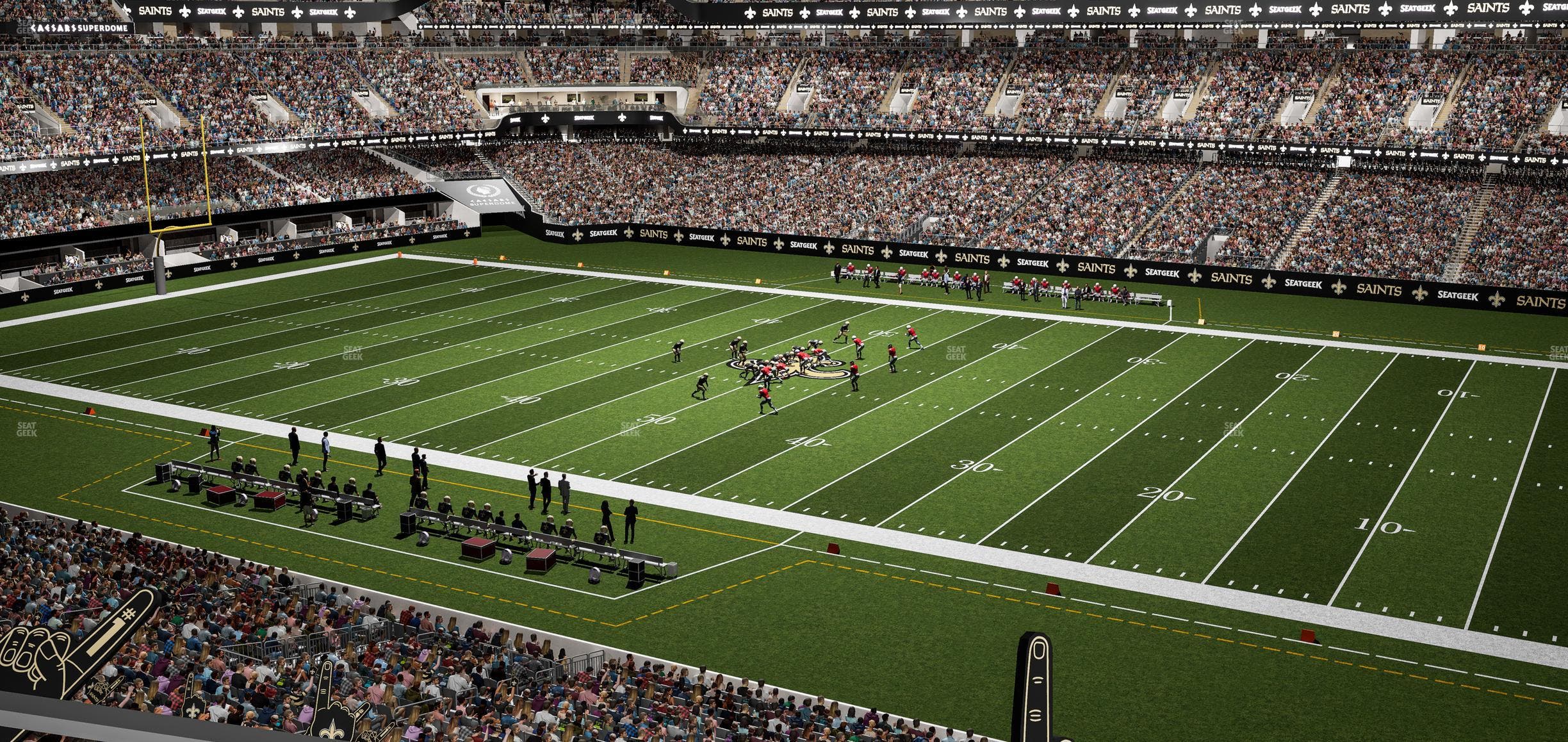 Caesars Superdome - Section Suite 362 Seat View