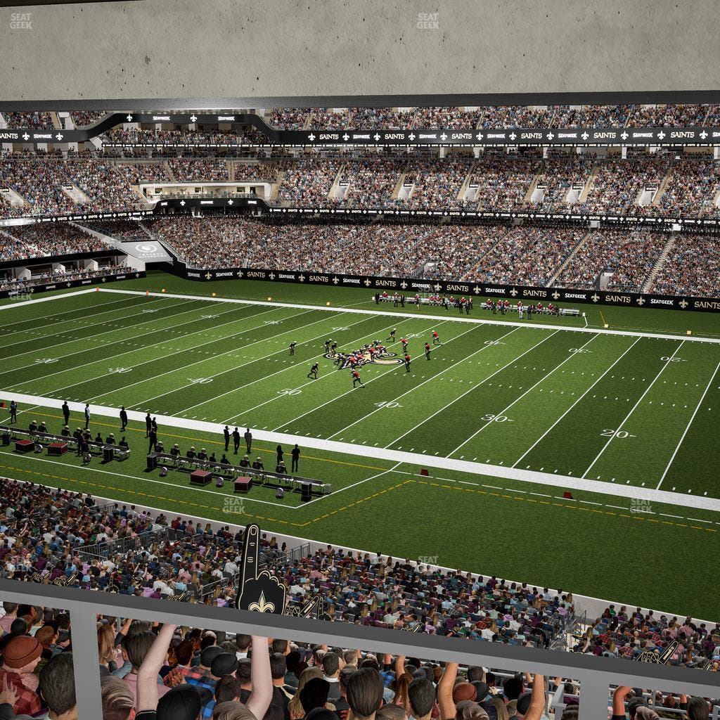 Caesars Superdome - Section Suite 363 Seat View