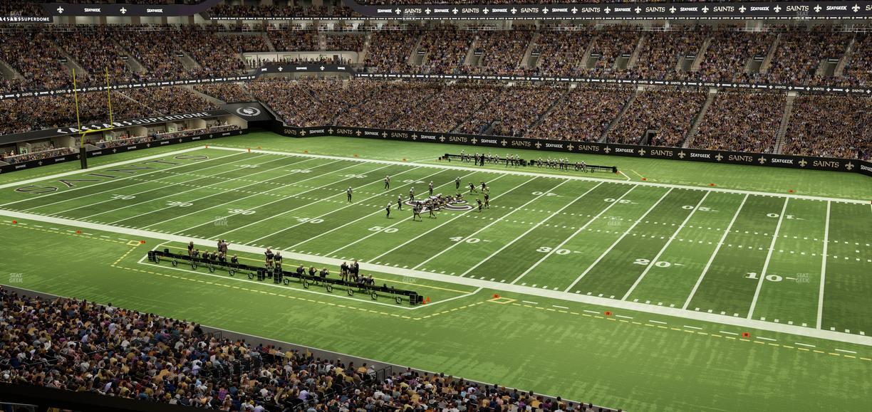 Caesars Superdome - Section Suite 363 Seat View