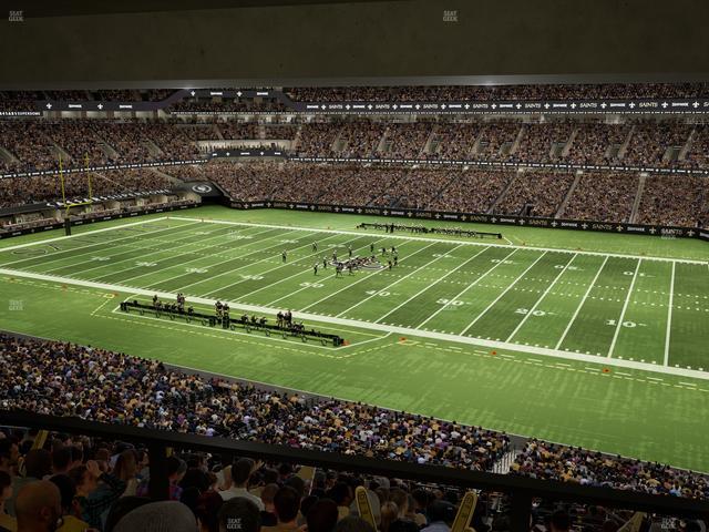 Caesars Superdome - Section Suite 363 Seat View