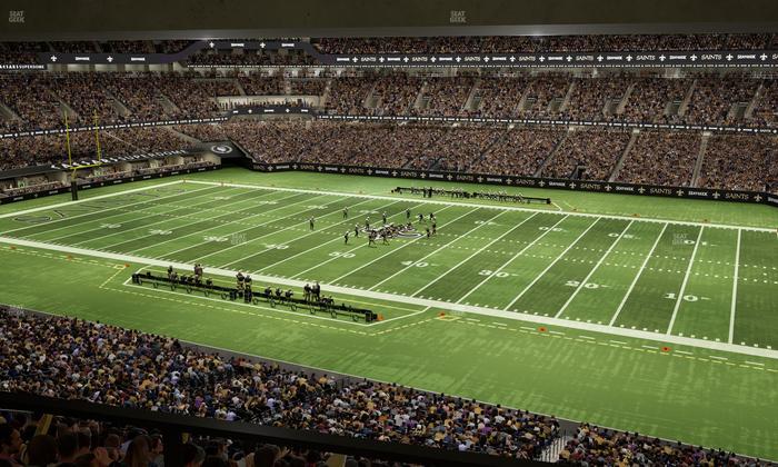 Caesars Superdome - Section Suite 363 Seat View