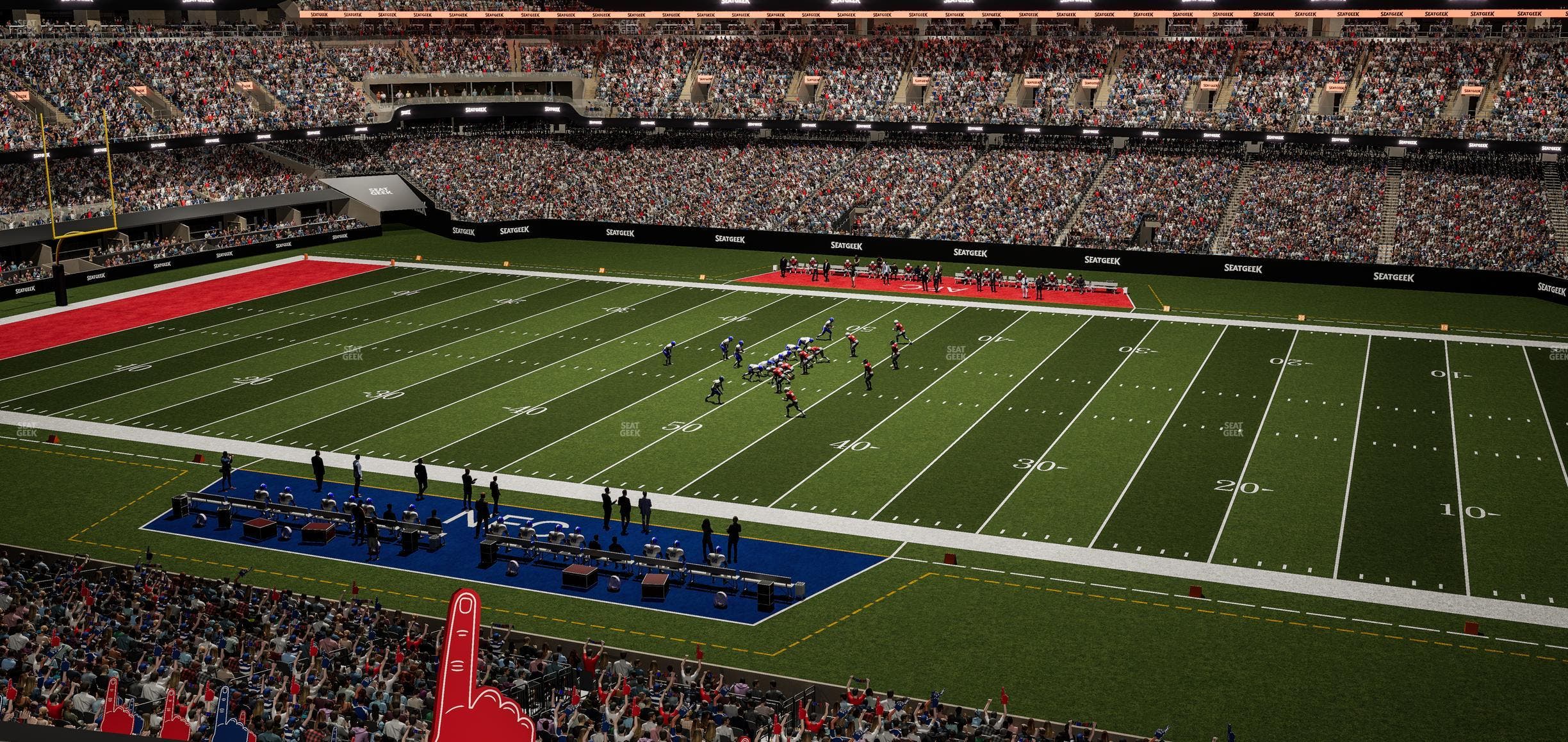 Caesars Superdome - Section Suite 364 Seat View