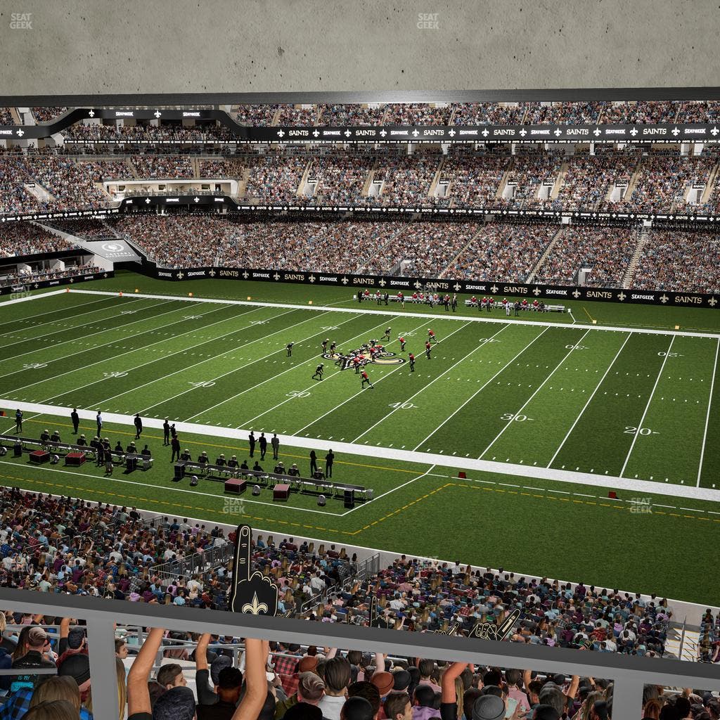 Caesars Superdome - Section Suite 364 Seat View