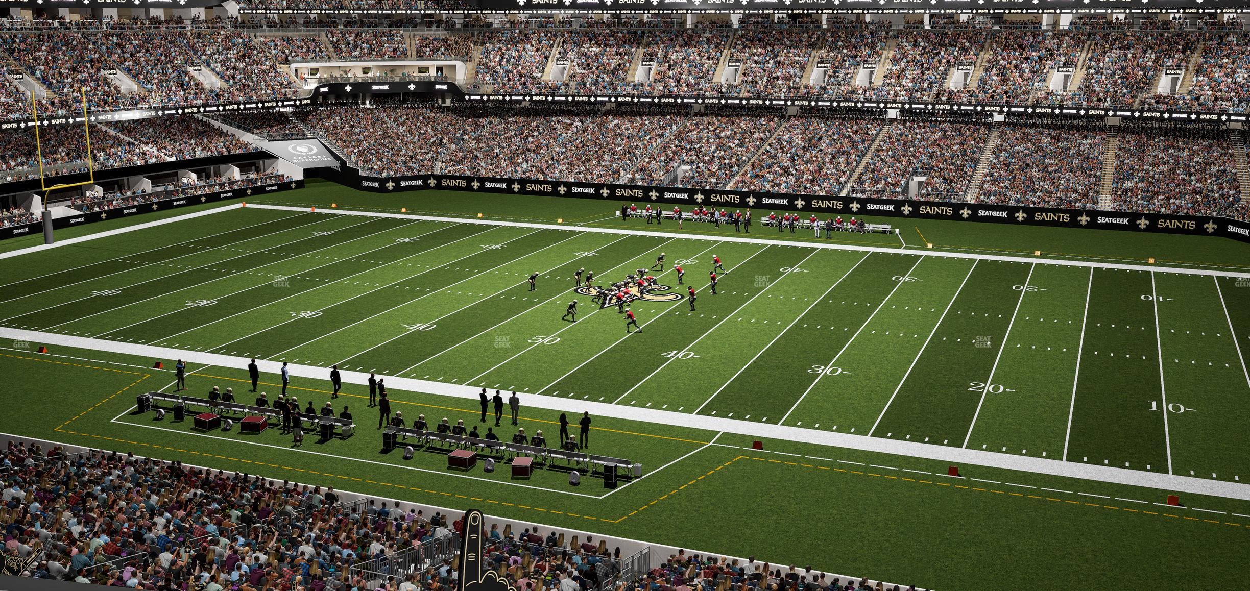 Caesars Superdome - Section Suite 364 Seat View