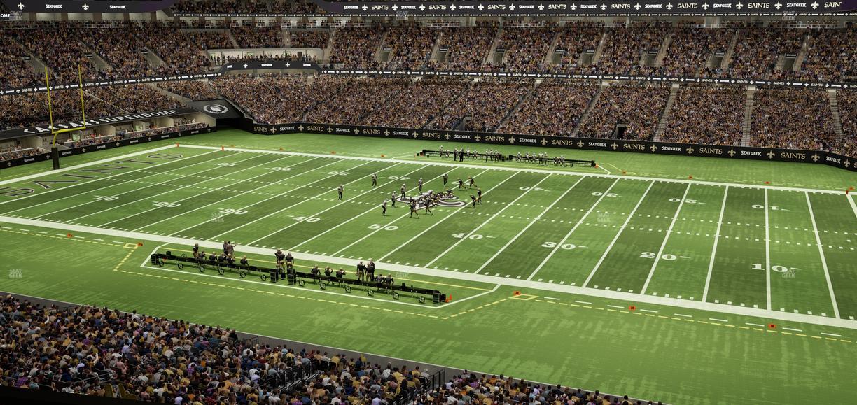 Caesars Superdome - Section Suite 364 Seat View