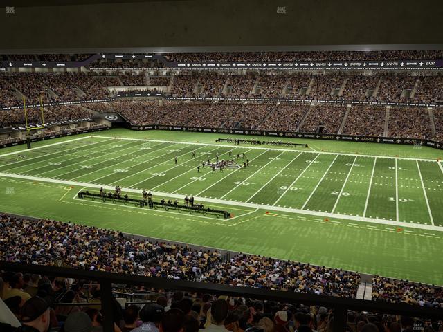 Caesars Superdome - Section Suite 364 Seat View