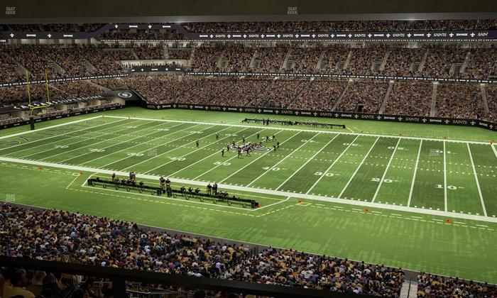 Caesars Superdome - Section Suite 364 Seat View