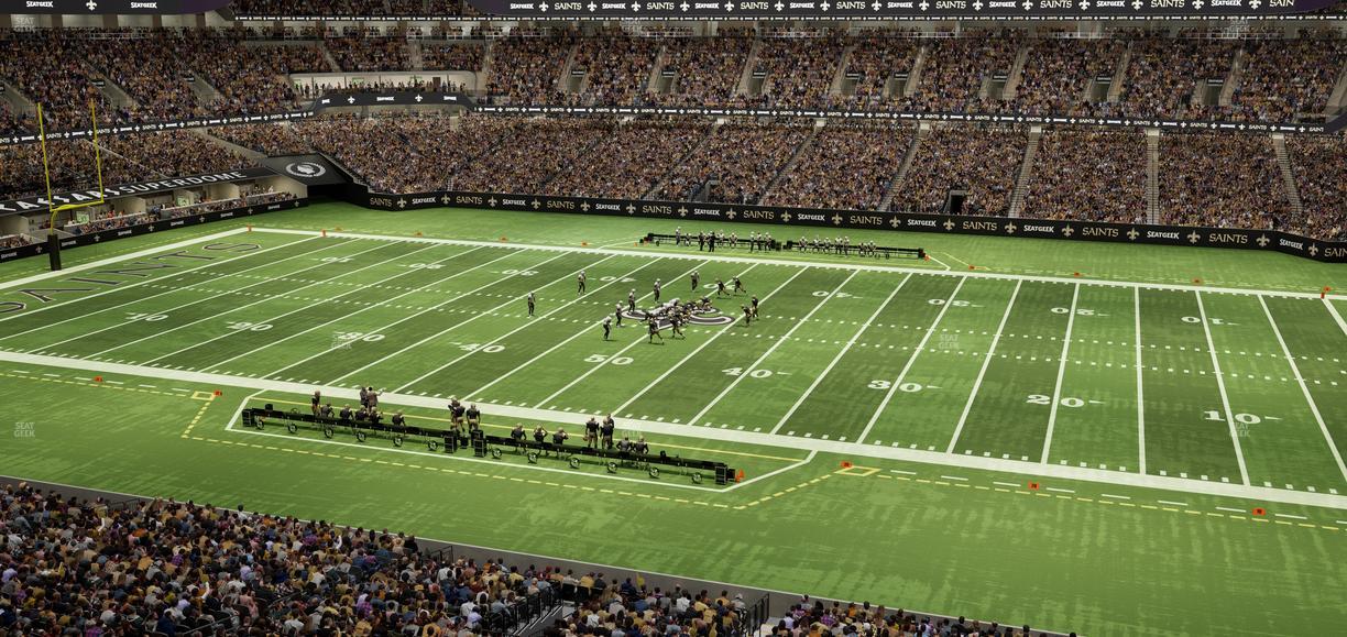 Caesars Superdome - Section Suite 365 Seat View