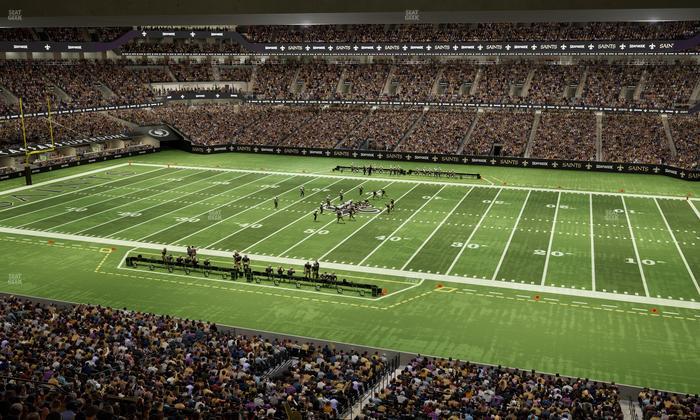 Caesars Superdome - Section Suite 365 Seat View