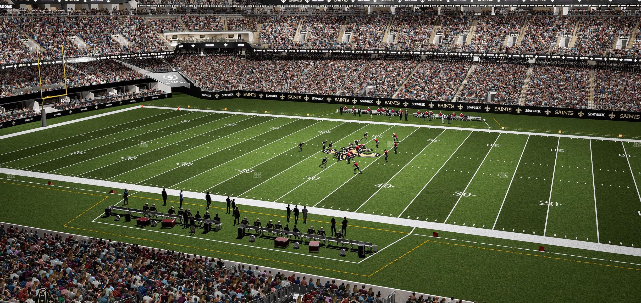 Caesars Superdome - Section Suite 365 Seat View
