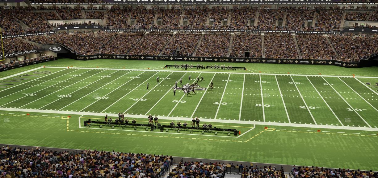 Caesars Superdome - Section Suite 366 Seat View
