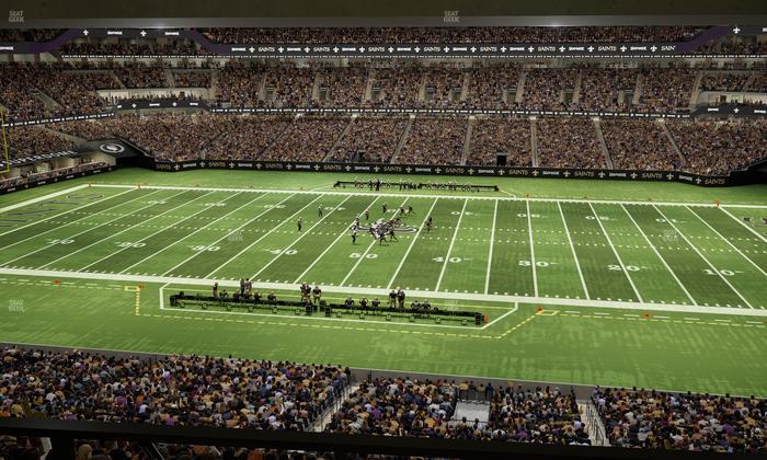 Caesars Superdome - Section Suite 366 Seat View