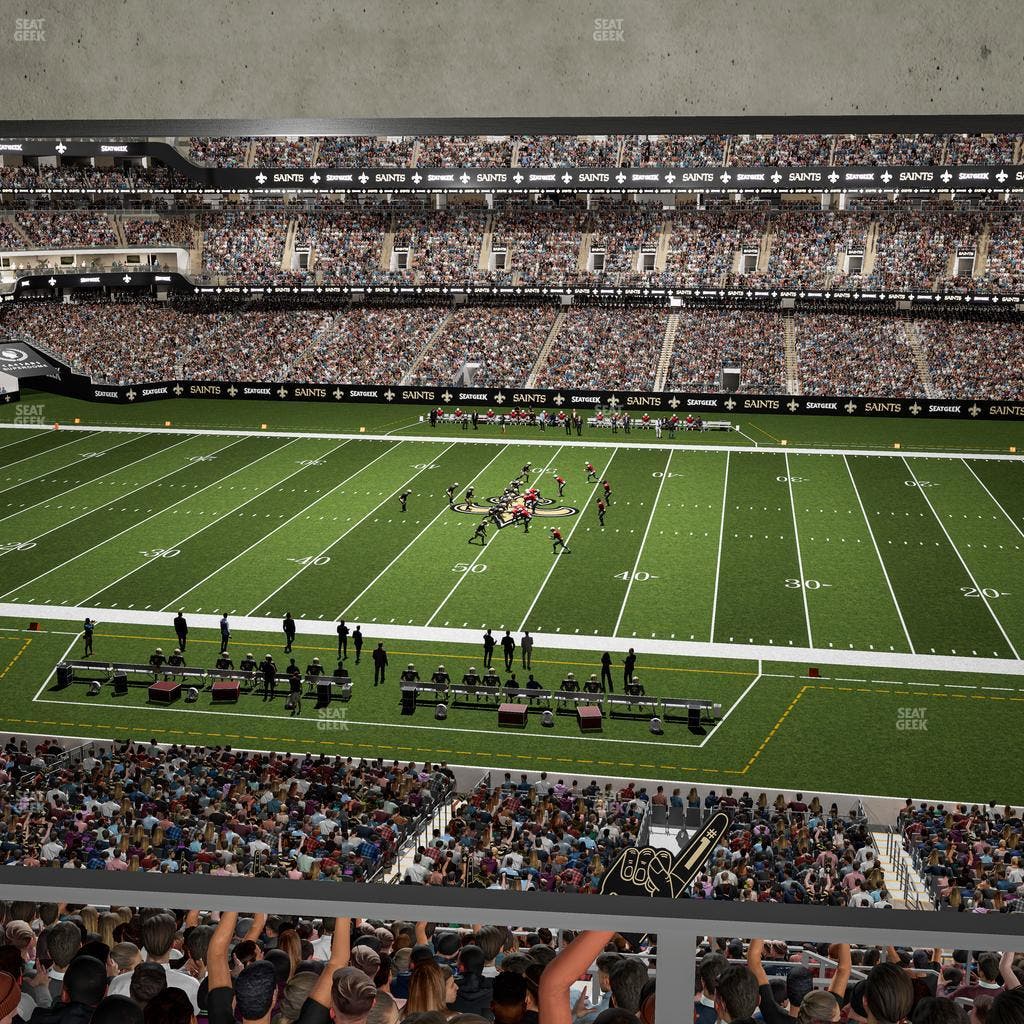 Caesars Superdome - Section Suite 366 Seat View