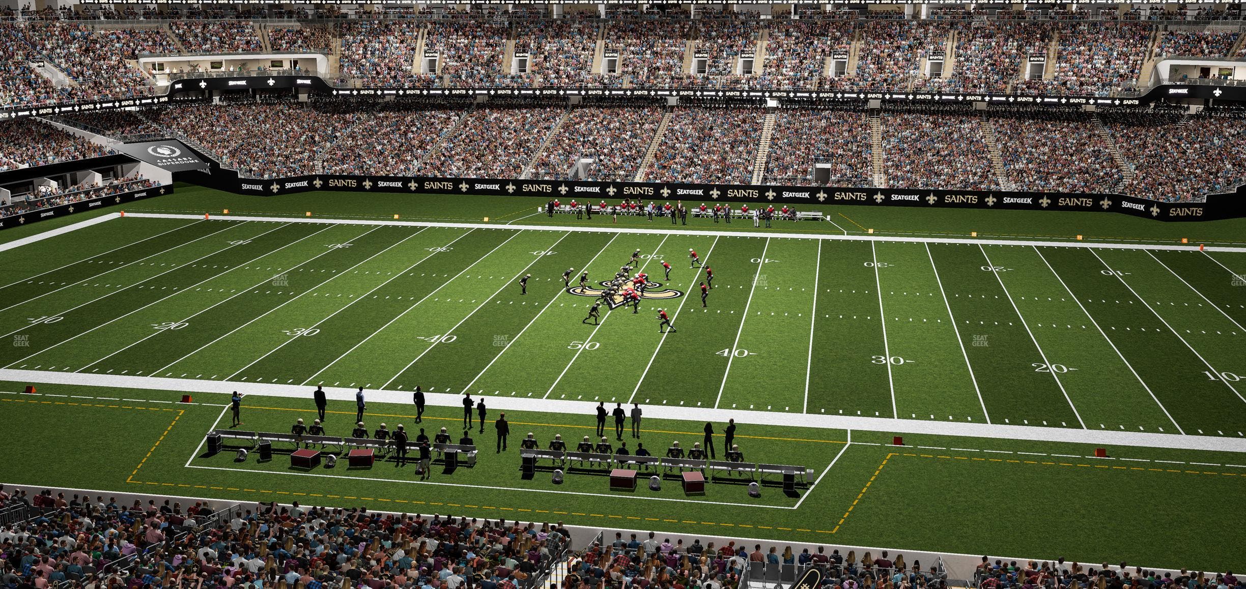 Caesars Superdome - Section Suite 366 Seat View