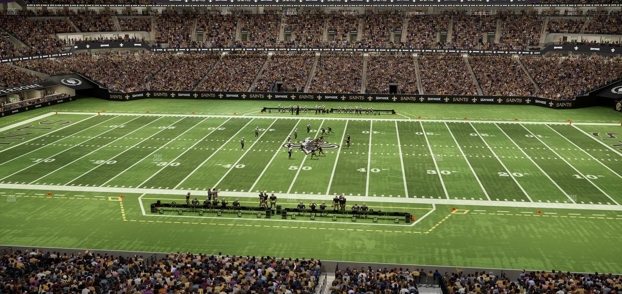 Caesars Superdome - Section Suite 367 Seat View