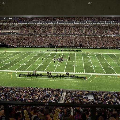 Caesars Superdome - Section Suite 367 Seat View