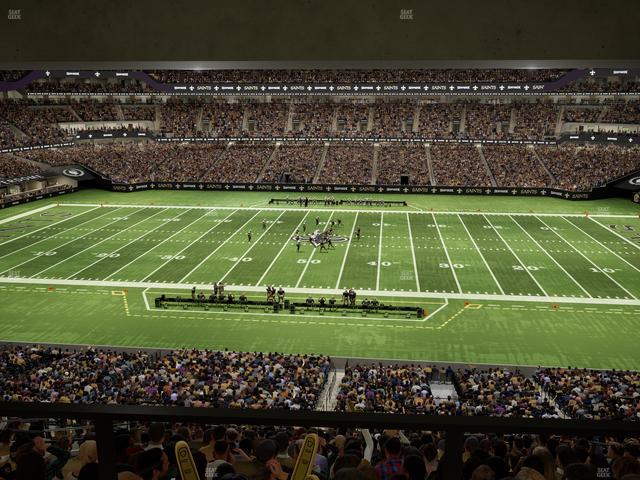 Caesars Superdome - Section Suite 367 Seat View