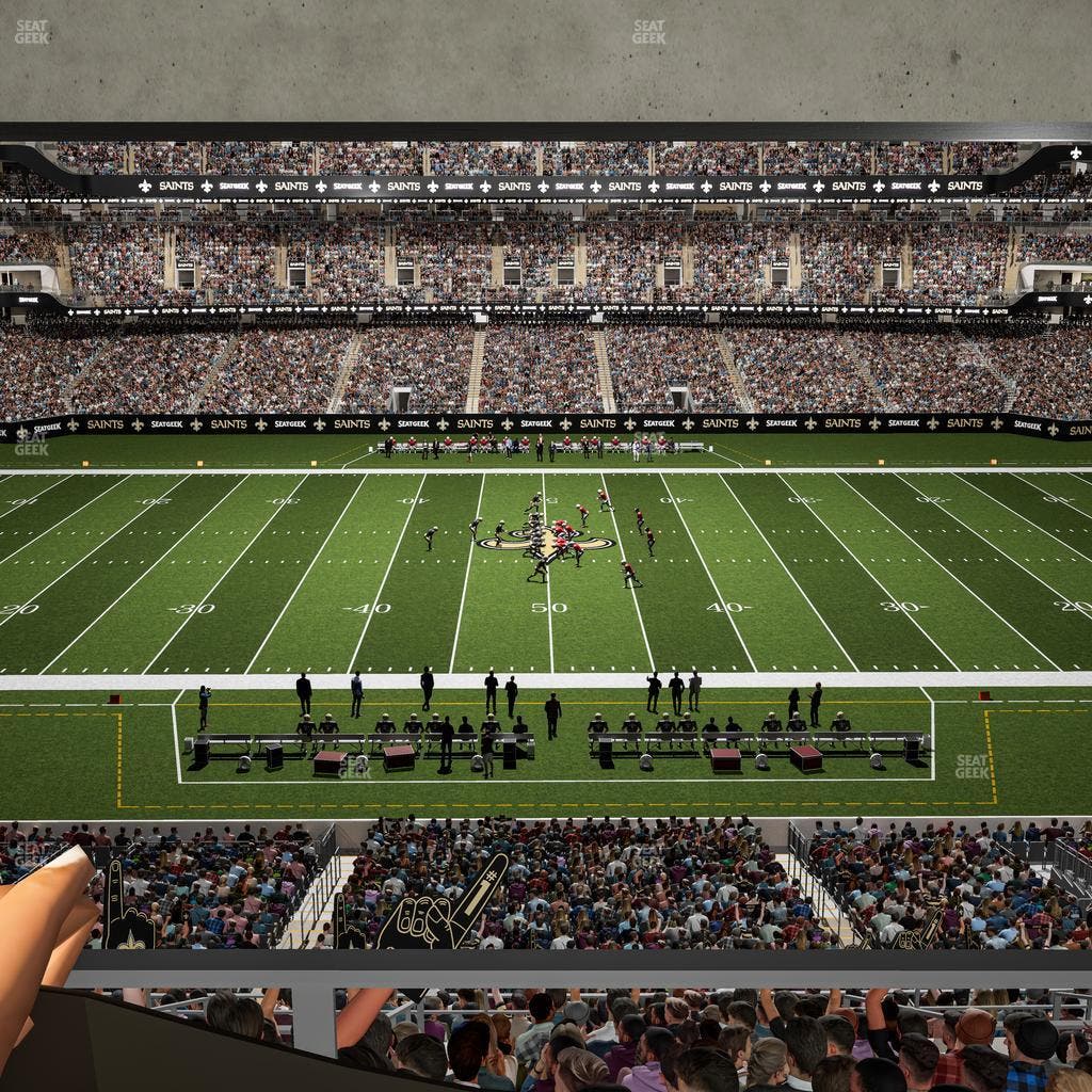 Caesars Superdome - Section Suite 368 Seat View