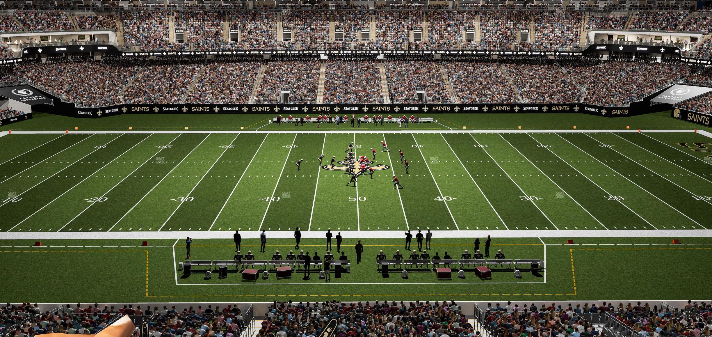 Caesars Superdome - Section Suite 368 Seat View