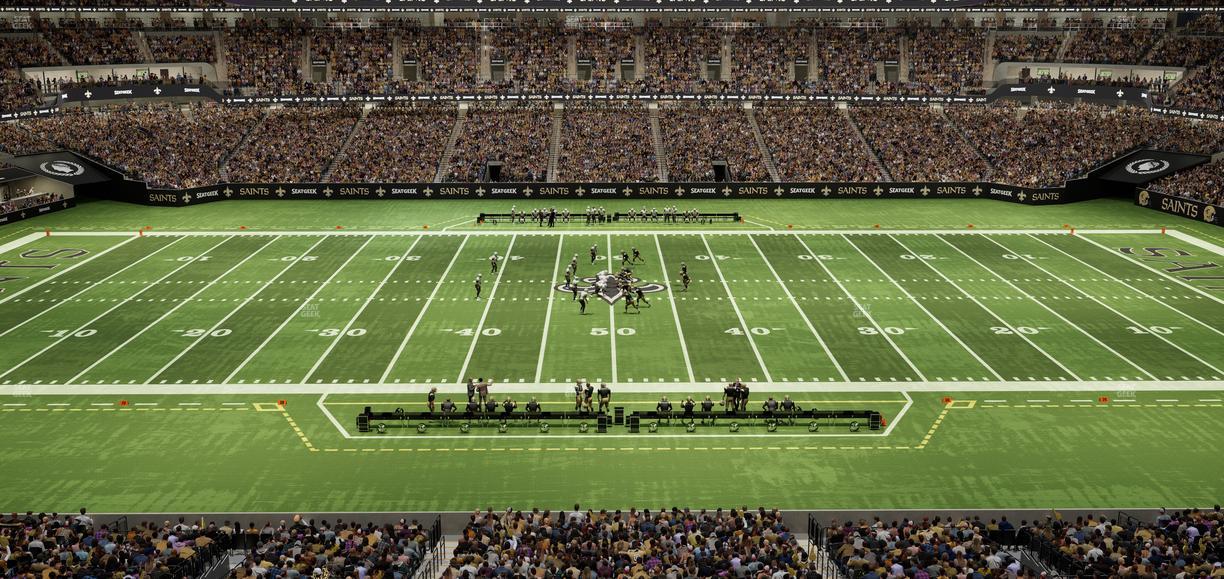 Caesars Superdome - Section Suite 368 Seat View