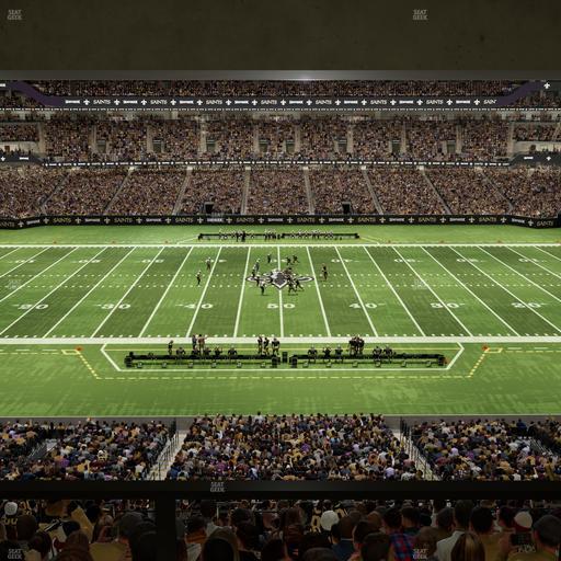 Caesars Superdome - Section Suite 368 Seat View