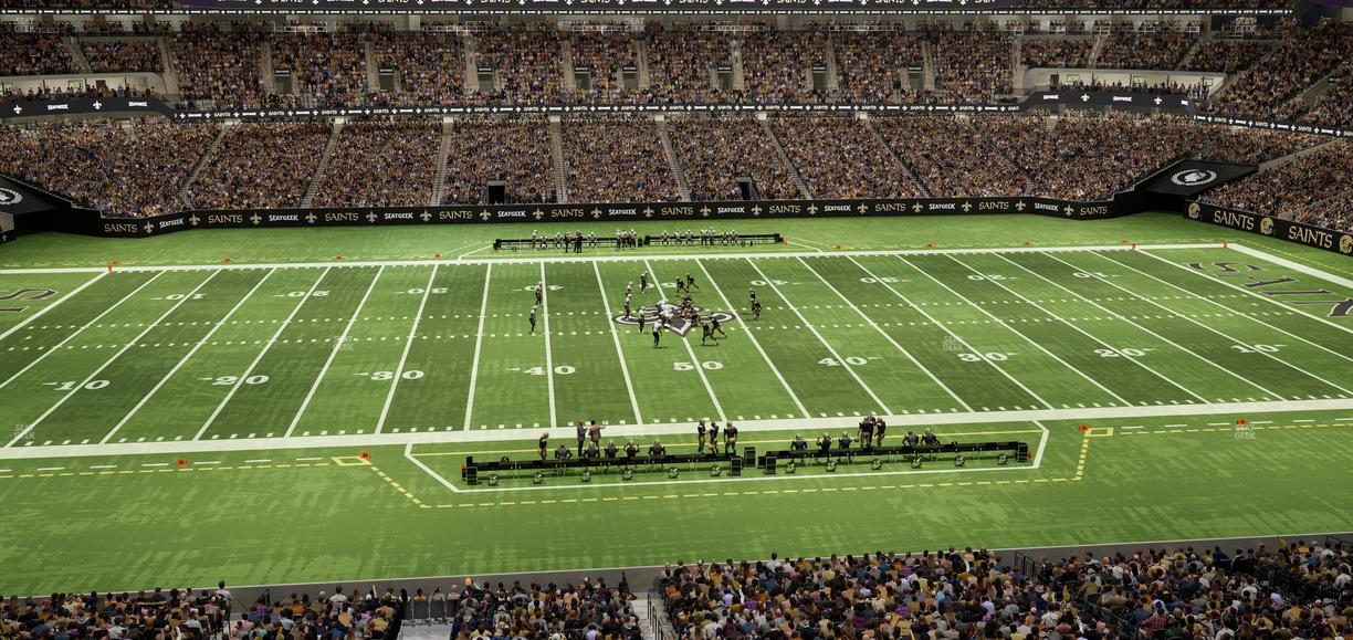 Caesars Superdome - Section Suite 369 Seat View