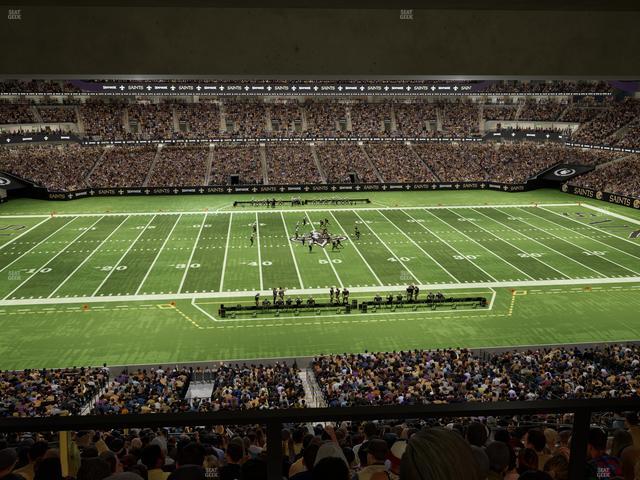 Caesars Superdome - Section Suite 369 Seat View