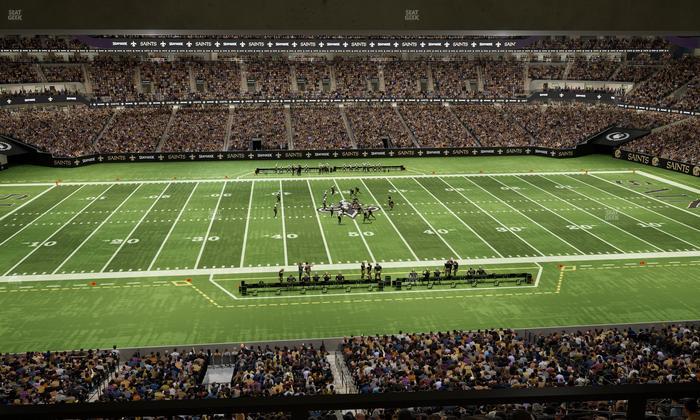 Caesars Superdome - Section Suite 369 Seat View