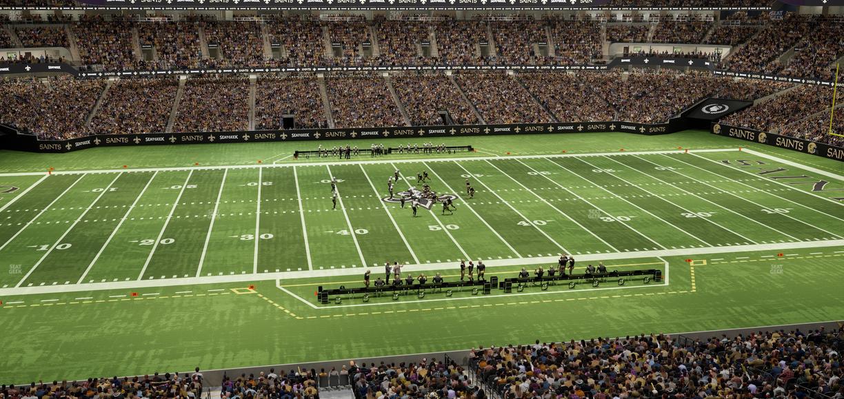 Caesars Superdome - Section Suite 370 Seat View