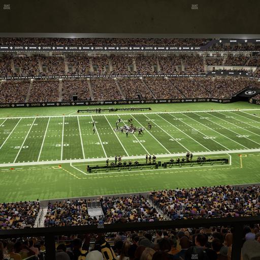 Caesars Superdome - Section Suite 370 Seat View