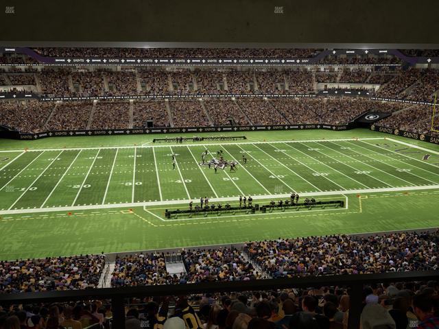 Caesars Superdome - Section Suite 370 Seat View