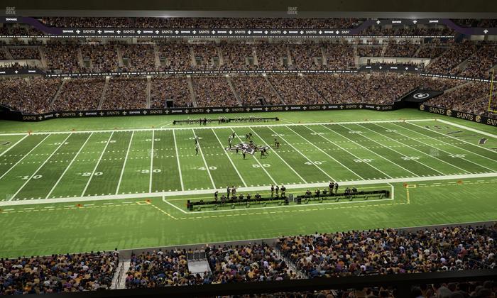 Caesars Superdome - Section Suite 370 Seat View