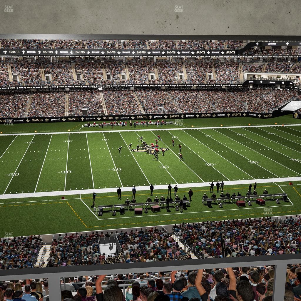 Caesars Superdome - Section Suite 370 Seat View
