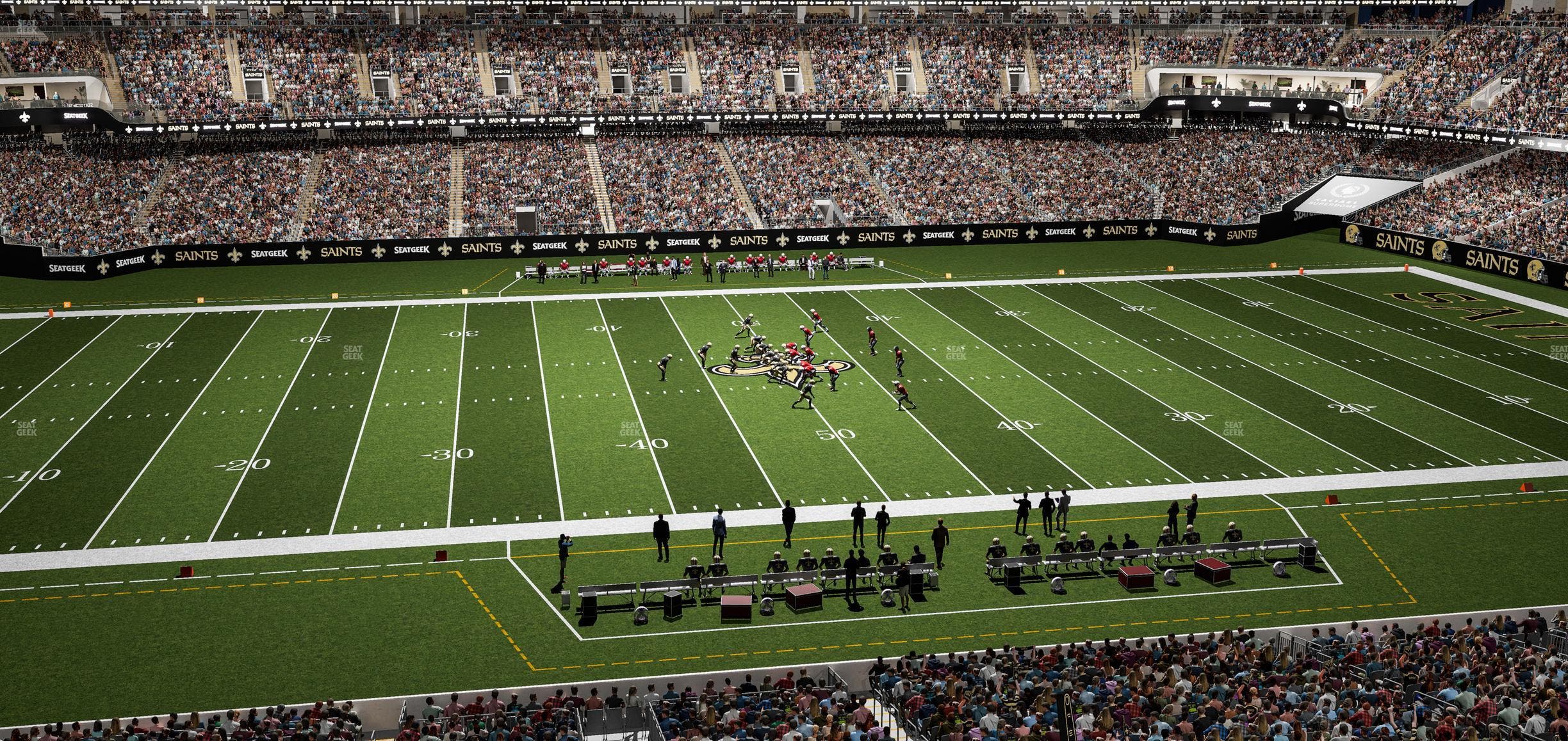 Caesars Superdome - Section Suite 370 Seat View