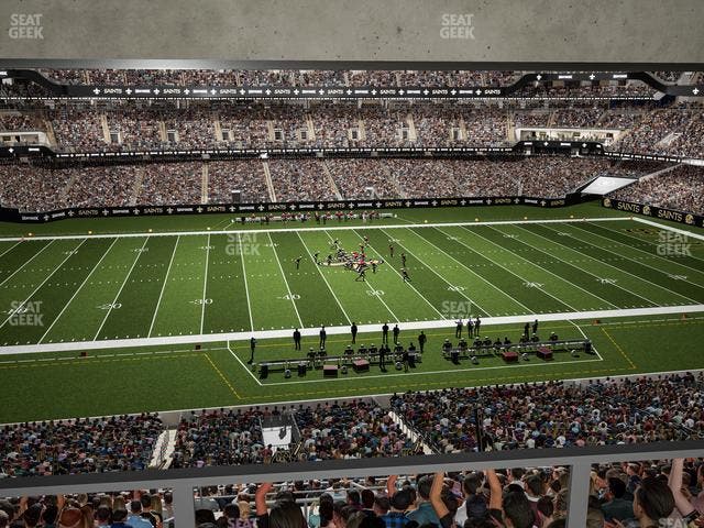 Caesars Superdome - Section Suite 370 Seat View