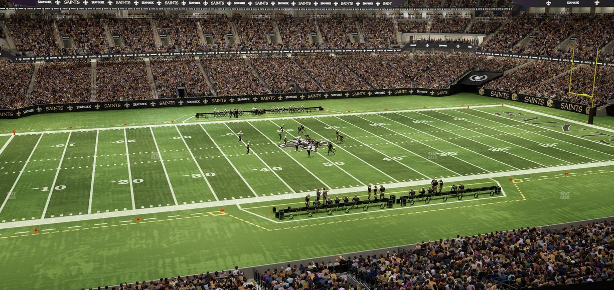 Caesars Superdome - Section Suite 371 Seat View