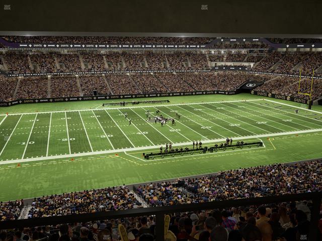 Caesars Superdome - Section Suite 371 Seat View