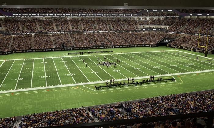 Caesars Superdome - Section Suite 371 Seat View