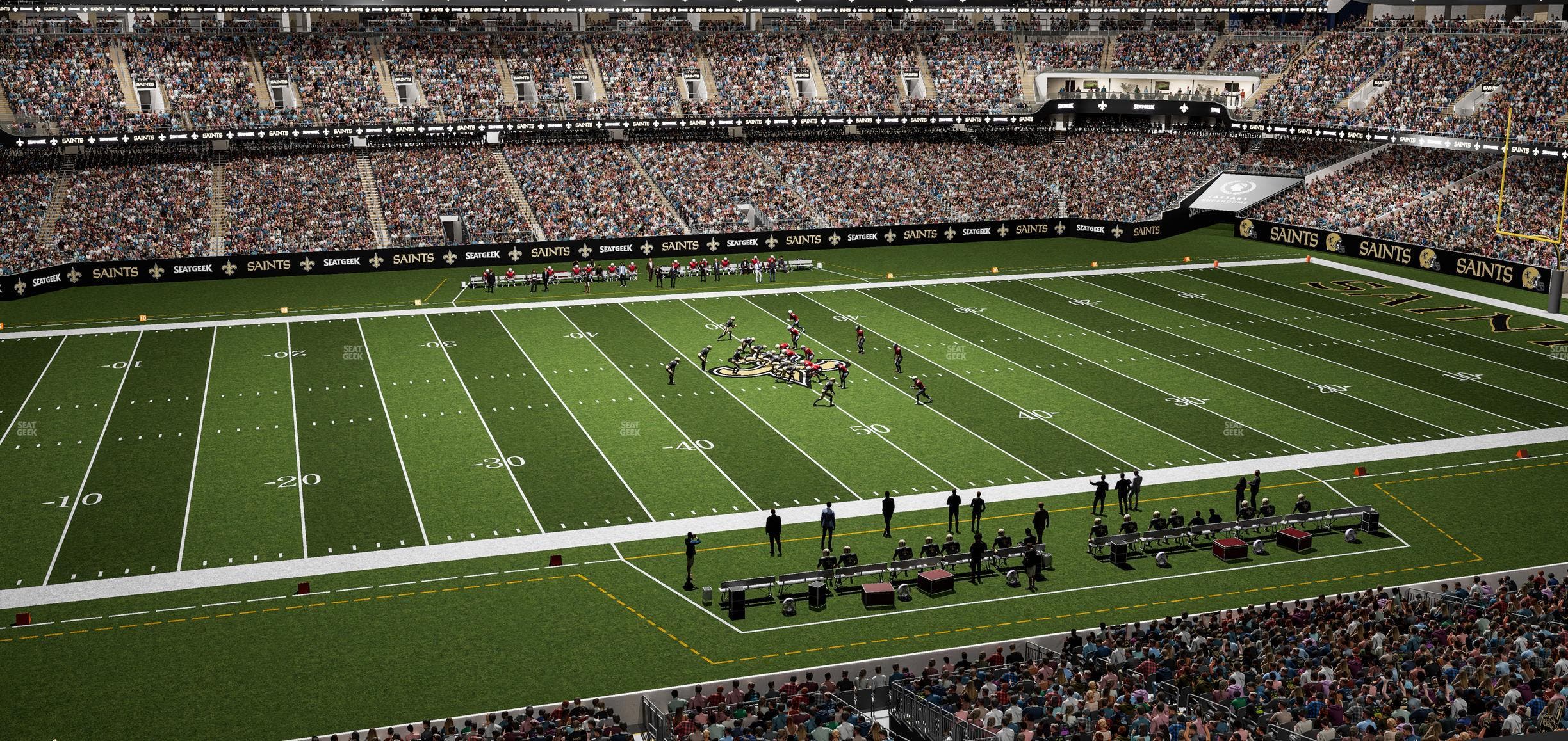 Caesars Superdome - Section Suite 371 Seat View