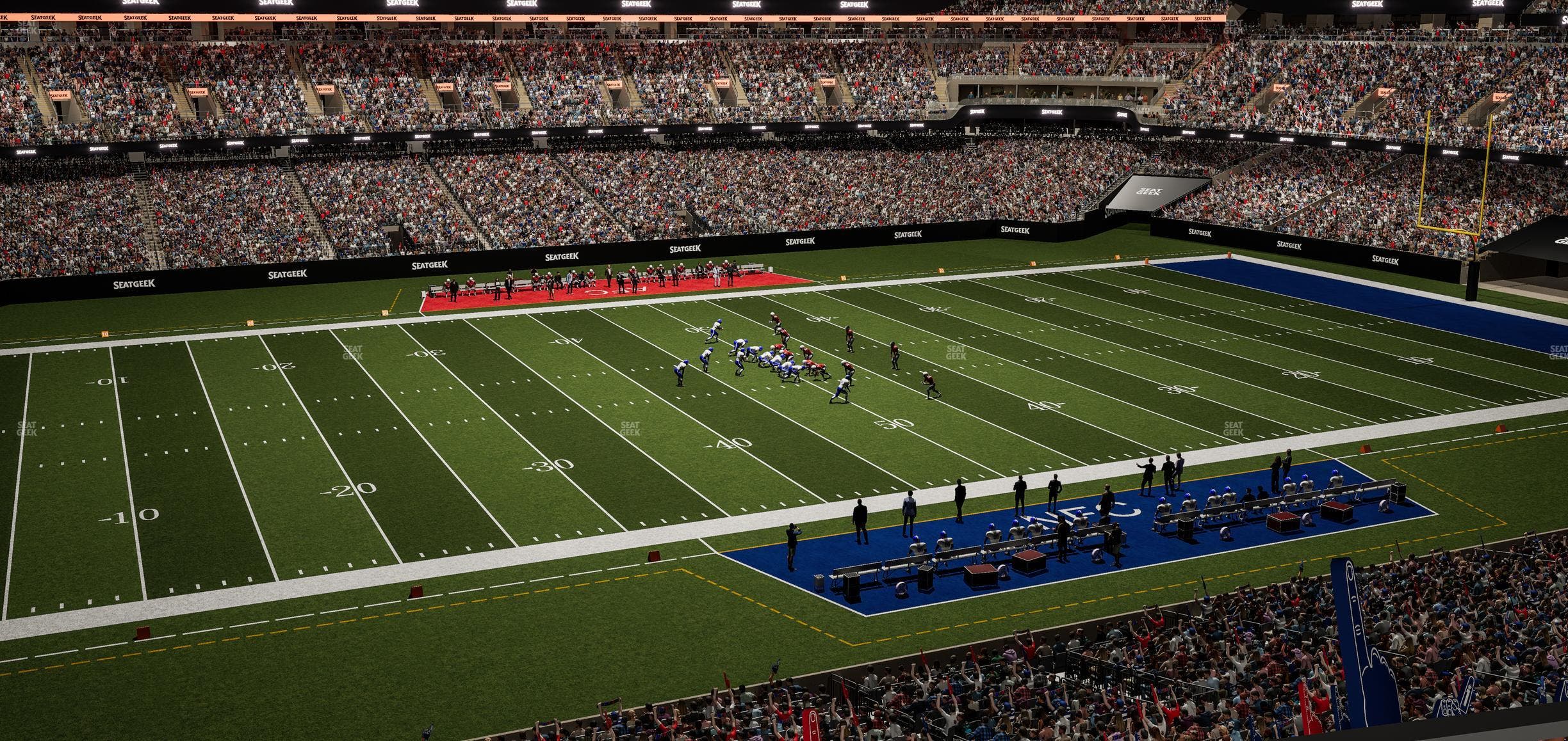 Caesars Superdome - Section Suite 372 Seat View